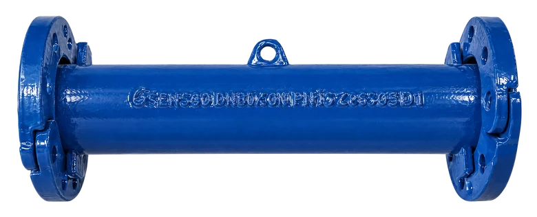 Carrete doble brida DN 100 · L 1000 mm