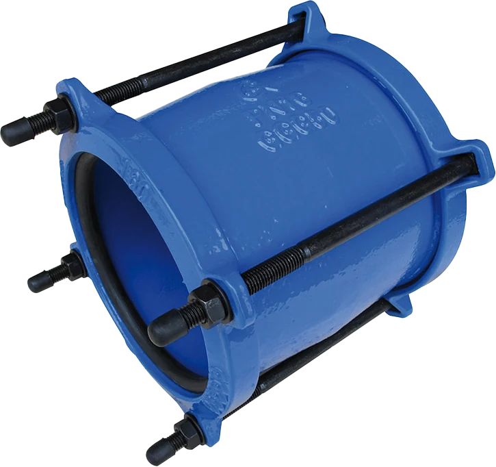 Giunto Gibault in ghisa sferoidale per PVC
