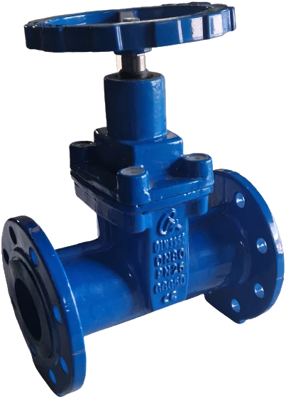 Saracinesca a cuneo gommato F5 DN 100 PN 25