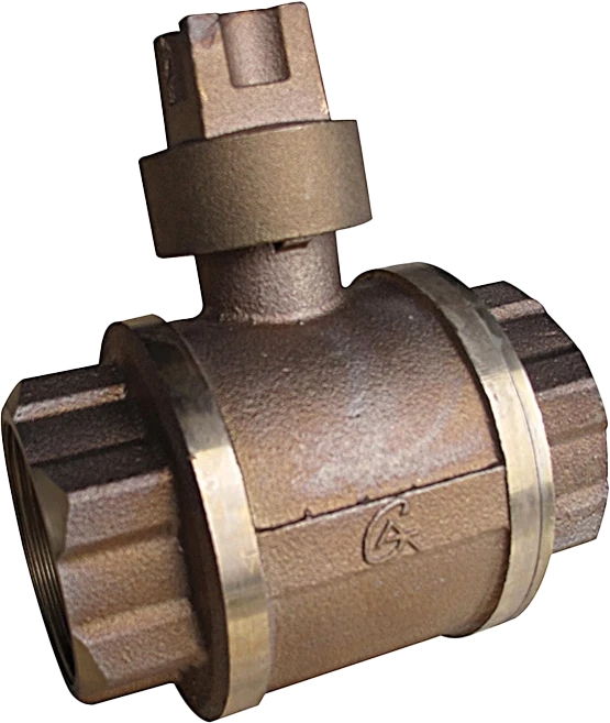 Bronze-Kugelhahn mit Gewinde